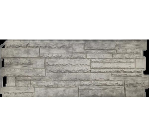 Фасадные панели (цокольный сайдинг)   Скалистый камень Пиренеи от производителя  Альта-профиль по цене 741 р