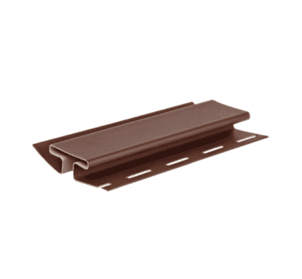 H-профиль Элит для сайдинга, коричневый от производителя  Grand Line по цене 840 р