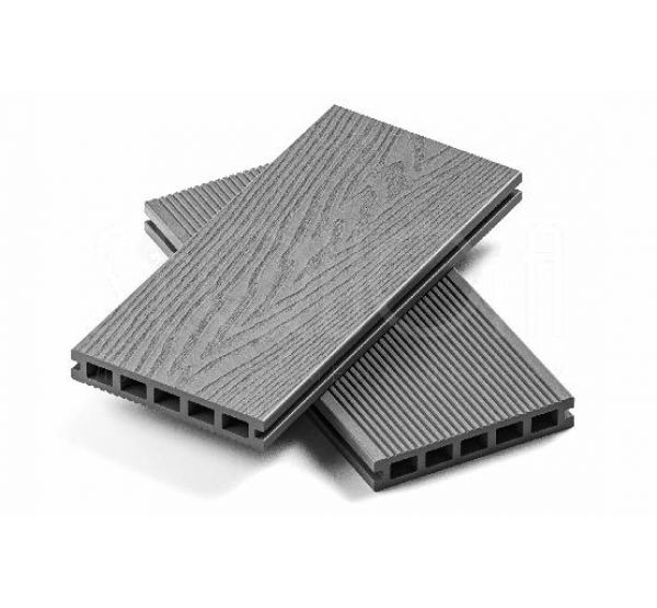 Террасная доска 3D Evolution WOOD GRAY (серый) 3 м от производителя  Sequoia по цене 1 860 р