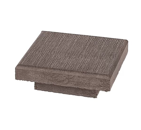 Крышка ДПК для столба 100x100 Венге от производителя  Deckart (Россия) по цене 580 р