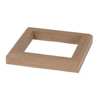 Рамка ДПК для столба 100x100 Орех Рамка ДПК для столба 100x100 Орех