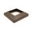 Крышка нижняя ПВХ для столба 100х100 Венге Крышка нижняя ПВХ для столба 100х100 Венге