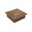 Крышка верхняя ПВХ для столба 100х100 Шоколад Крышка верхняя ПВХ для столба 100х100 Шоколад
