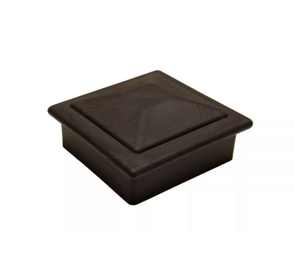 Крышка верхняя ПВХ для столба 125х125 Графит от производителя  Deckart (Россия) по цене 295 р Крышка верхняя ПВХ для столба 125х125 Графит от производителя  Deckart (Россия) по цене 295 р