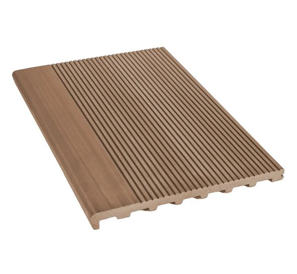 Ступень полнотелая из ДПК Optimum Орех от производителя  Deckart (Россия) по цене 2 100 р