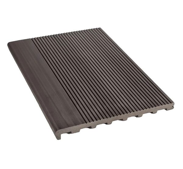 Ступень полнотелая из ДПК Optimum Венге от производителя  Deckart (Россия) по цене 2 100 р