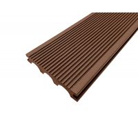 Террасная доска DARVOLEX (шовная-полнотелая) Коричневый