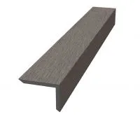 Уголок ДПК для террасной доски NauticPrime, 60x40x2900мм, Венге