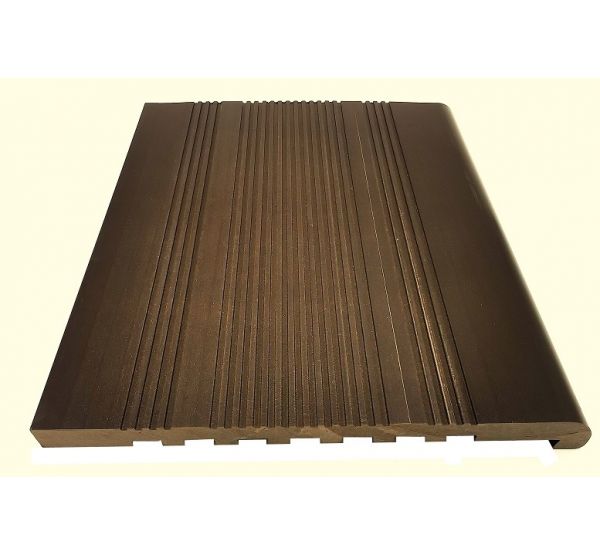 Полнотелые ступени из ДПК  Шоколад 20 мм от производителя  NanoWood по цене 1 900 р