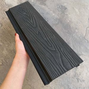 Фасадная панель Wood-X 156х21 Чёрное дерево 3D от производителя  EasyDecking по цене 523 р