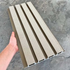 Реечная Фасадная панель Wood-X 219х26 (Шлифованная) Бежевый от производителя  EasyDecking по цене 837 р