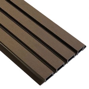 Реечная Фасадная панель Wood-X 219х26 (Шлифованная) Венге от производителя  EasyDecking по цене 837 р
