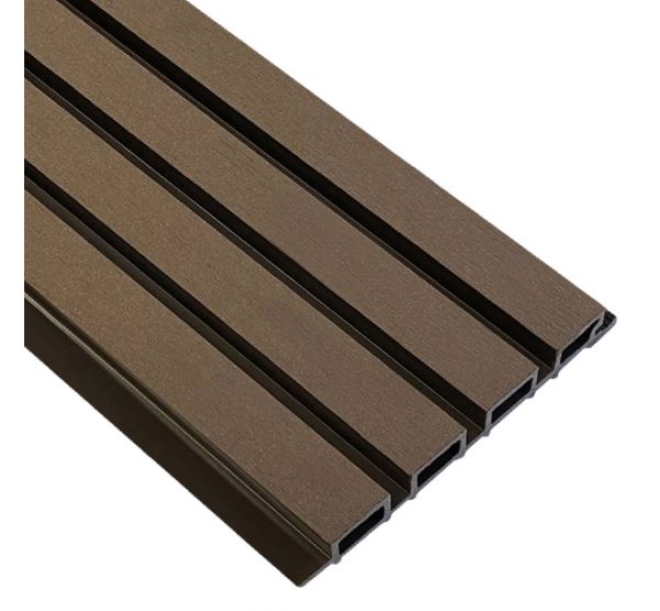 Реечная Фасадная панель Wood-X 219х26 (Шлифованная) Венге от производителя  EasyDecking по цене 837 р