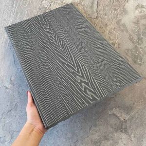 Ступень из ДПК Wood-Х 348х22 Серый 3D от производителя  EasyDecking по цене 2 810 р