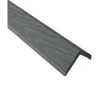 Уголок ДПК Wood-Х 45х45 Серый Микс Уголок ДПК Wood-Х 45х45 Серый Микс