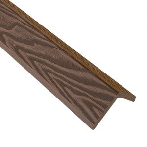 Уголок ДПК Wood-Х 50х50.3D Коричневый от производителя  EasyDecking по цене 380 р