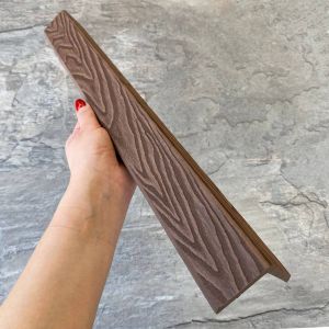 Уголок ДПК Wood-Х 50х50.3D Коричневый от производителя  EasyDecking по цене 380 р