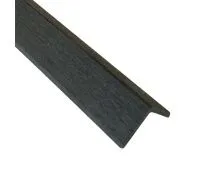 Уголок ДПК Wood-Х 50х50.Шлифованный Чёрное дерево