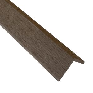 Уголок ДПК Wood-Х 50х50.Шлифованный Венге от производителя  EasyDecking по цене 380 р