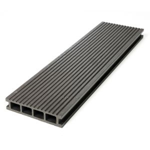 Террасная доска ДПК Базик Графит от производителя  Ecodecking по цене 500 р