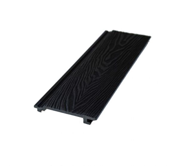 Сайдинг ДПК Extra 3D Графит от производителя  Ecodecking по цене 445 р Сайдинг ДПК Extra 3D Графит от производителя  Ecodecking по цене 445 р