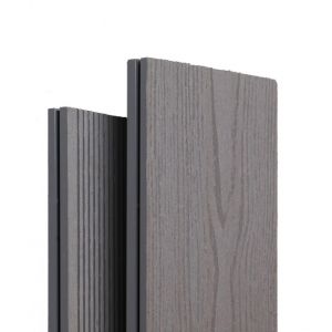 Террасная доска ДПК Tehno пустотелая Серый от производителя  Ecodecking по цене 496 р