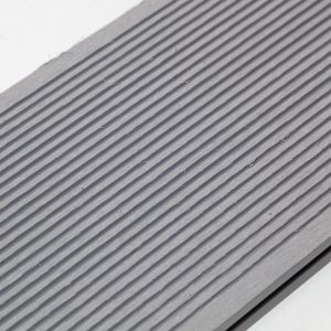 Террасная доска ДПК Tehno пустотелая Серый от производителя  Ecodecking по цене 496 р