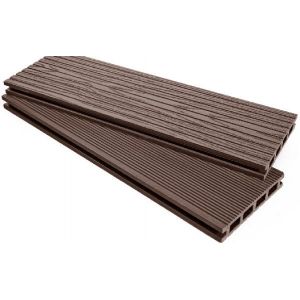 Террасная доска ДПК Tehno plus Шоколад от производителя  Ecodecking по цене 551 р
