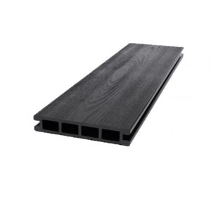 Террасная доска ДПК Титан шлиф.тиснение/браш.вельвет Антрацит от производителя  Ecodecking по цене 828 р