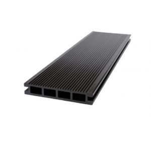 Террасная доска ДПК Титан шлиф.тиснение/браш.вельвет Антрацит от производителя  Ecodecking по цене 828 р