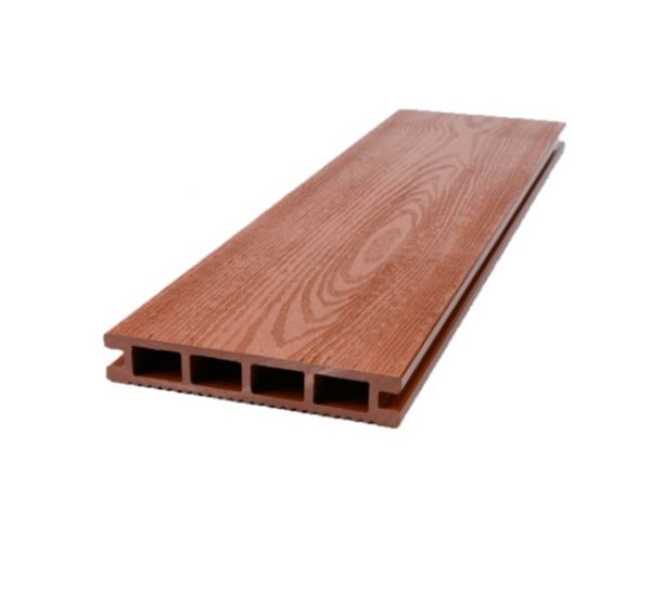 Террасная доска ДПК Титан шлиф.тиснение/браш.вельвет Терракот от производителя  Ecodecking по цене 828 р
