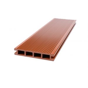 Террасная доска ДПК Титан шлиф.тиснение/браш.вельвет Терракот от производителя  Ecodecking по цене 828 р
