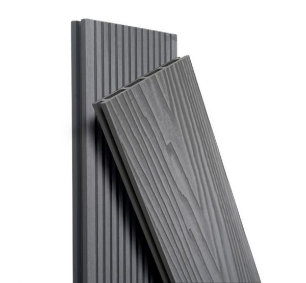 Террасная доска ДПК Топ 3D Серый от производителя  Ecodecking по цене 633 р