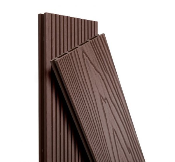 Террасная доска ДПК Топ 3D Шоколад от производителя  Ecodecking по цене 548 р