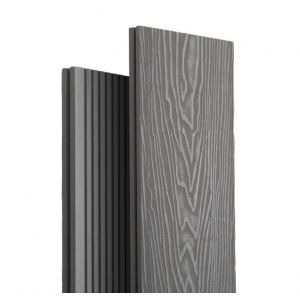 Террасная доска ДПК Топ полнотелая 3D Серый от производителя Ecodecking по цене 1 038 р Террасная доска ДПК Топ полнотелая 3D Серый от производителя Ecodecking по цене 1 038 р