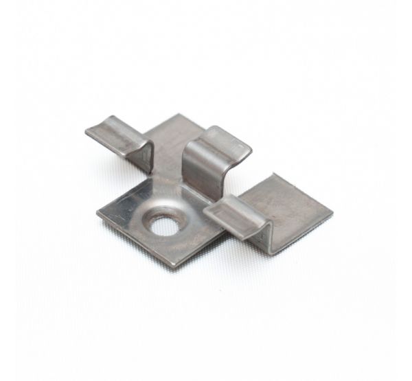 Клипса рядовая 8 мм, зазор 3 мм от производителя  Ecodecking по цене 19 р Клипса рядовая 8 мм, зазор 3 мм от производителя  Ecodecking по цене 19 р