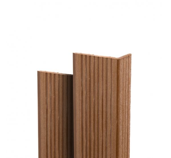 Угол торцевой Tehno Бронза от производителя Ecodecking по цене 280 р Угол торцевой Tehno Бронза от производителя Ecodecking по цене 280 р