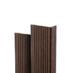 Угол торцевой Tehno Шоколад  от производителя  Ecodecking по цене 280 р Угол торцевой Tehno Шоколад  от производителя  Ecodecking по цене 280 р
