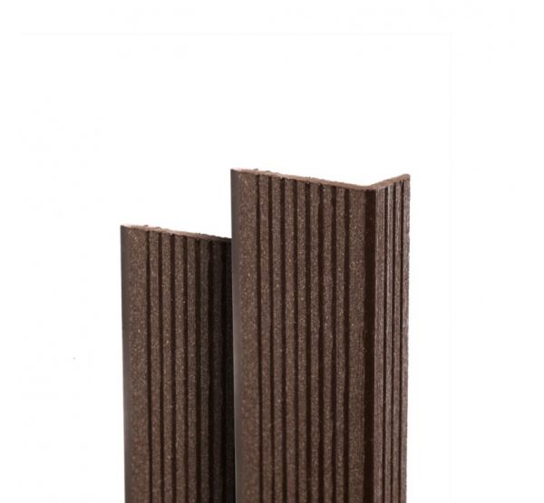 Угол торцевой Tehno Шоколад  от производителя  Ecodecking по цене 280 р Угол торцевой Tehno Шоколад  от производителя  Ecodecking по цене 280 р