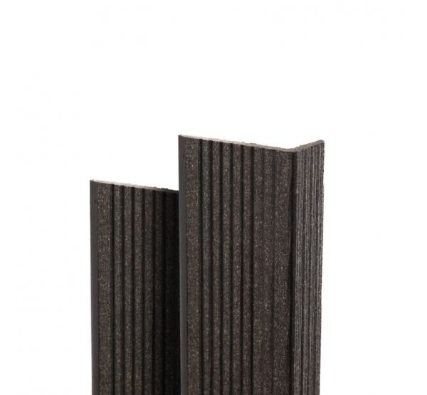 Угол торцевой Tehno Венге от производителя Ecodecking по цене 280 р Угол торцевой Tehno Венге от производителя Ecodecking по цене 280 р