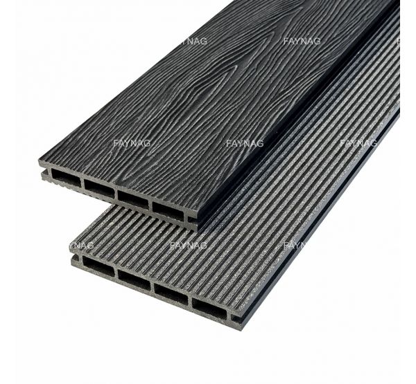 Террасная доска FG Stelo 3D - Кварц от производителя  Faynag по цене 456 р