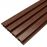 Доска Фасадная из ДПК Wood Рейка Шоколад Доска Фасадная из ДПК Wood Рейка Шоколад