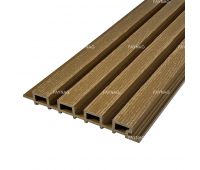 Доска Фасадная из ДПК Wood Рейка Орех Доска Фасадная из ДПК Wood Рейка Орех