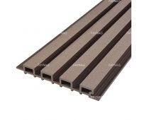 Доска Фасадная из ДПК Nika Рейка Шоколад Доска Фасадная из ДПК Nika Рейка Шоколад