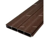 Заборная доска из ДПК WOOD - Шоколад