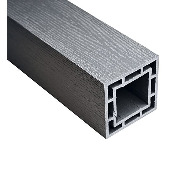 Столб из ДПК WOOD Графит от производителя  Faynag по цене 1 452 р