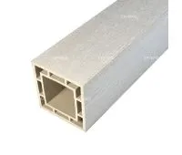 Столб из ДПК WOOD Слоновая кость Столб из ДПК WOOD Слоновая кость