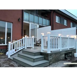 Балясина ДПК Белая от производителя  GardenParkett по цене 590 р