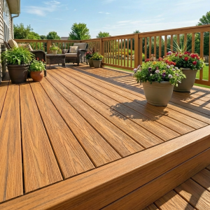 Террасная шовная доска ДПК Табула - Бук от производителя  GardenParkett по цене 599 р
