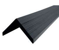 Уголок из ДПК 50x50x4000 для вертикальной стеновой панели NauticPrime Ко-Экструзия, Тёмно-серый Уголок из ДПК 50x50x4000 для вертикальной стеновой панели NauticPrime Ко-Экструзия, Тёмно-серый